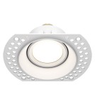 Frameless flush-mounted lamps - trimless - Maytoni Dot Flush-mounted Frameless Spatula 1xGU10 50W White DL042-01-RD-W - product 1