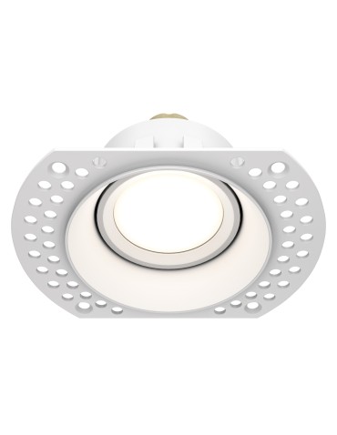 Maytoni Dot Flush-mounted Frameless Spatula 1xGU10 50W White DL042-01-RD-W