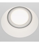 Frameless flush-mounted lamps - trimless - Maytoni Dot Flush-mounted Frameless Spatula 1xGU10 50W White DL042-01-RD-W - product 2
