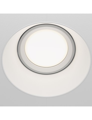 Maytoni Dot Podtynkowa Bezramkowa do Szpachlowania 1xGU10 50W Biały DL042-01-RD-W - produkt 2