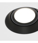Frameless flush-mounted lamps - trimless - Maytoni Dot Flush-mounted Frameless Spatula 1xGU10 50W Black DL042-01-RD-B - product 3