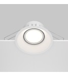 Round flush-mounted lamps - Maytoni Dot Concealed 1xGU10 50W White DL028-2-01W - product 6