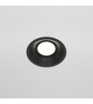Round flush-mounted lamps - Maytoni Dot Concealed 1xGU10 50W Black DL028-2-01B - product 3