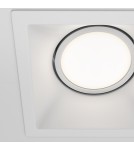 Square flush-mounted lamps - Maytoni Dot Concealed 1xGU10 50W White DL029-2-01W - product 2