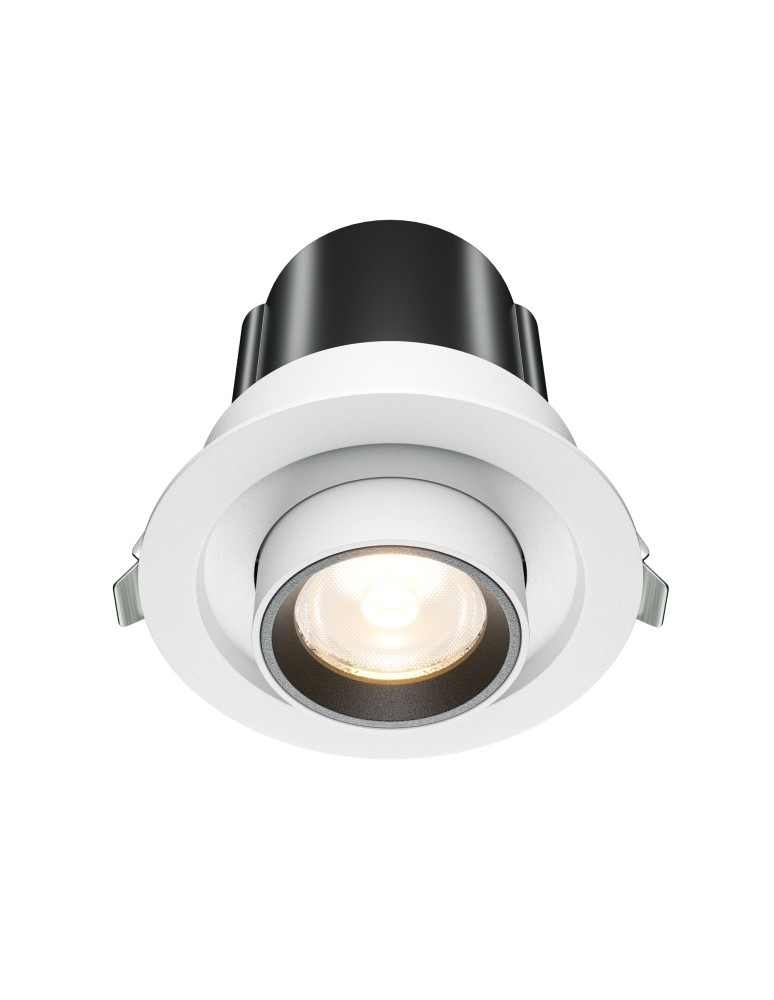 LED flush-mounted lamps - Maytoni Hidden Flush Mount LED 10W 780lm 3000K White DL095-01-10W3K-W - product kolory-swiatla.pl 1