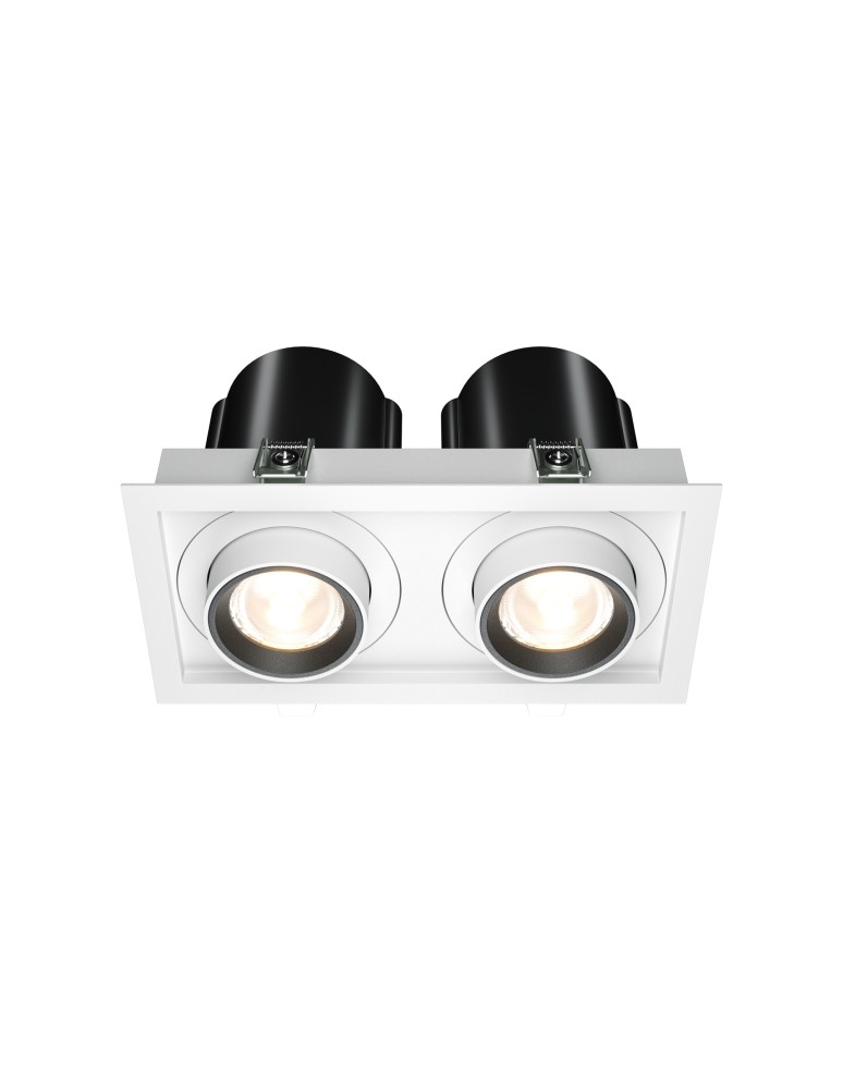 LED flush-mounted lamps - Maytoni Hidden Flush Mount LED 20W 1450lm 3000K White DL095-02-10W3K-W. - product kolory-swiatla.pl 1