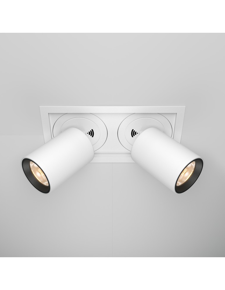 LED flush-mounted lamps - Maytoni Hidden Flush Mount LED 20W 1450lm 3000K White DL095-02-10W3K-W. - product kolory-swiatla.pl 4