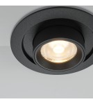 LED flush-mounted lamps - Maytoni Hidden Flush Mount LED 10W 760lm 3000K Black DL095-01-10W3K-B - product 3