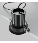 LED flush-mounted lamps - Maytoni Hidden Flush Mount LED 10W 760lm 3000K Black DL095-01-10W3K-B - product 6