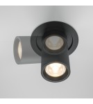 LED flush-mounted lamps - Maytoni Hidden Flush Mount LED 10W 760lm 3000K Black DL095-01-10W3K-B - product 7