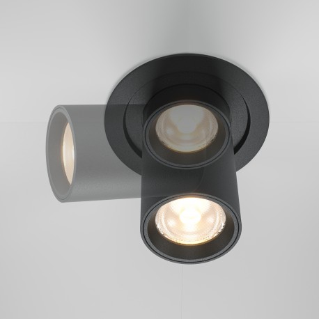 Maytoni Hidden Podtynkowa LED 10W 760lm 3000K Black DL095-01-10W3K-B