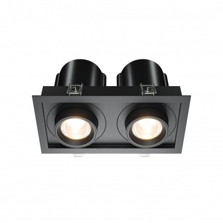 Maytoni Hidden Podtynkowa LED 20W 1400lm 3000K Black DL095-02-10W3K-B