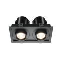 Maytoni Hidden Podtynkowa LED 20W 1400lm 3000K Black DL095-02-10W3K-B