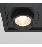 LED flush-mounted lamps - Maytoni Hidden Flush Mount LED 20W 1400lm 3000K Black DL095-02-10W3K-B - product 2