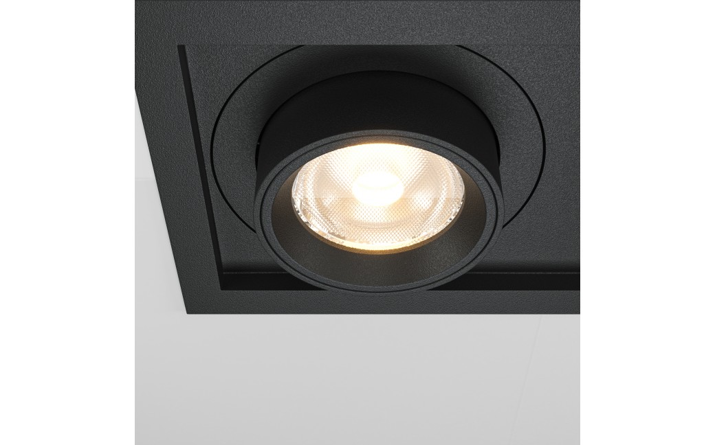 Maytoni Hidden Podtynkowa LED 20W 1400lm 3000K Black DL095-02-10W3K-B