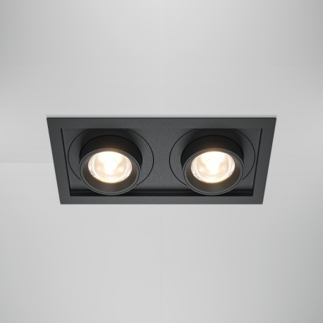 Maytoni Hidden Podtynkowa LED 20W 1400lm 3000K Black DL095-02-10W3K-B