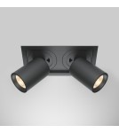 LED flush-mounted lamps - Maytoni Hidden Flush Mount LED 20W 1400lm 3000K Black DL095-02-10W3K-B - product 4