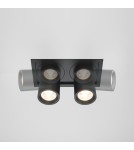 LED flush-mounted lamps - Maytoni Hidden Flush Mount LED 20W 1400lm 3000K Black DL095-02-10W3K-B - product 6
