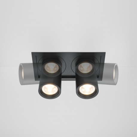 Maytoni Hidden Podtynkowa LED 20W 1400lm 3000K Black DL095-02-10W3K-B