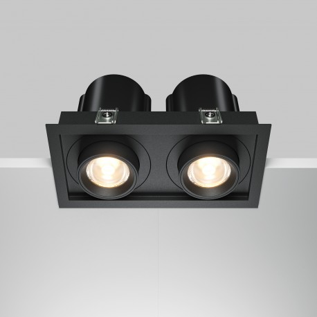 Maytoni Hidden Podtynkowa LED 20W 1400lm 3000K Black DL095-02-10W3K-B