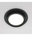 Round flush-mounted lamps - Maytoni Hoop Flush Mounted 1xGX53 15W Black DL086-GX53-RD-B - product 3
