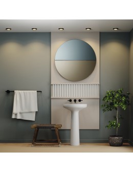 Maytoni Hoop Flush Mounted 1xGX53 15W Black, Gold DL086-GX53-RD-BG - product 2