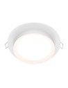 Maytoni Hoop Flush Mounted 1xGX53 15W White DL086-GX53-RD-W