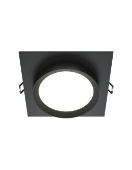 Maytoni Hoop Flush Mounted 1xGX53 15W Black DL086-GX53-SQ-B