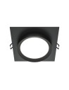 Maytoni Hoop Flush Mounted 1xGX53 15W Black DL086-GX53-SQ-B