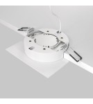 Square flush-mounted lamps - Maytoni Hoop Flush Mounted 1xGX53 15W White DL086-GX53-SQ-W - product 5