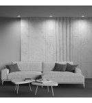 Square flush-mounted lamps - Maytoni Hoop Flush Mounted 1xGX53 15W White DL086-GX53-SQ-W - product 8