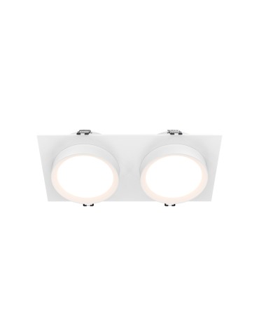 Maytoni Hoop Concealed 2xGX53 15W White DL086-02-GX53-SQ-W