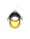 Maytoni Lipari Flush Mounted 1xGU10 12W Black, Gold DL044-01-GU10-B