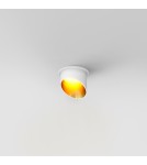 Round flush-mounted lamps - Maytoni Lipari Flush Mounted 1xGU10 12W White, Gold DL044-01-GU10-W - product 3