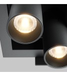 LED flush-mounted lamps - Maytoni Magnum Flush Mount LED 14W 1000lm 3000K Black DL094-02-7W3K-B - product 2