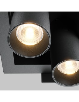 Maytoni Magnum Flush Mount LED 14W 1000lm 3000K Black DL094-02-7W3K-B - product 2