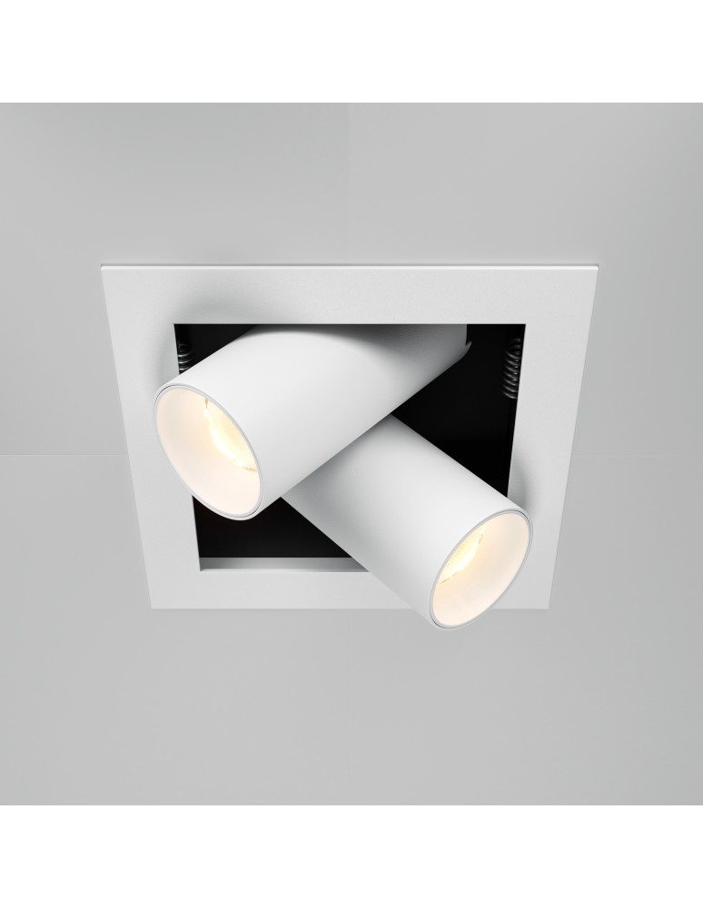 LED flush-mounted lamps - Maytoni Magnum Flush Mount LED 14W 1250lm 3000K White DL094-02-7W3K-W - product kolory-swiatla.pl 1