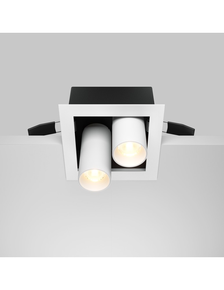 LED flush-mounted lamps - Maytoni Magnum Flush Mount LED 14W 1250lm 3000K White DL094-02-7W3K-W - product kolory-swiatla.pl 5