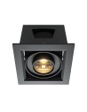 Maytoni Metal Modern Flush Mount LED 10W 650lm 3000K Black DL093-01-10W3K-B