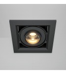 LED flush-mounted lamps - Maytoni Metal Modern Flush Mount LED 10W 650lm 3000K Black DL093-01-10W3K-B - product 3