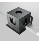 LED flush-mounted lamps - Maytoni Metal Modern Flush Mount LED 10W 650lm 3000K Black DL093-01-10W3K-B - product 5