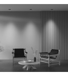 LED flush-mounted lamps - Maytoni Metal Modern Flush Mount LED 10W 650lm 3000K Black DL093-01-10W3K-B - product 8