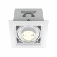 Maytoni Metal Modern Podtynkowa LED 10W 750lm 3000K Biały DL093-01-10W3K-W