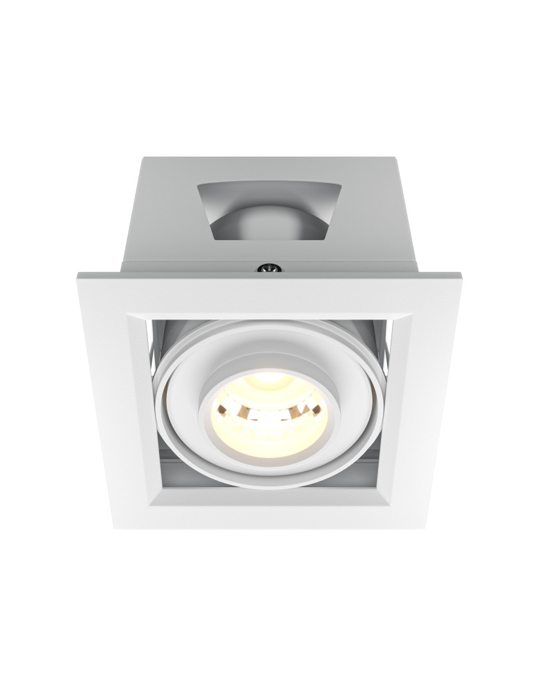 LED flush-mounted lamps - Maytoni Metal Modern Flush Mount LED 10W 750lm 3000K White DL093-01-10W3K-W. - product kolory-swiatla.pl 1