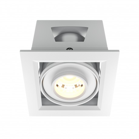 Maytoni Metal Modern Podtynkowa LED 10W 750lm 3000K Biały DL093-01-10W3K-W