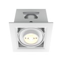 Maytoni Metal Modern Podtynkowa LED 10W 750lm 3000K Biały DL093-01-10W3K-W