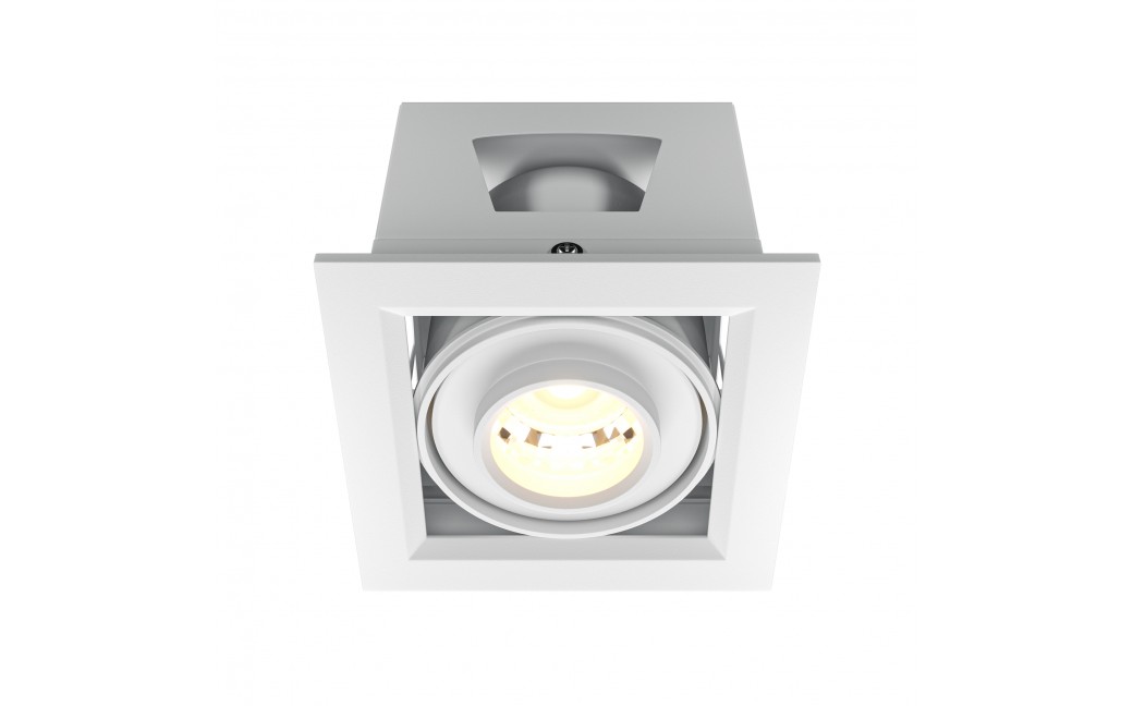 Maytoni Metal Modern Podtynkowa LED 10W 750lm 3000K Biały DL093-01-10W3K-W