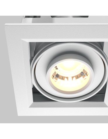 Maytoni Metal Modern Flush Mount LED 10W 750lm 3000K White DL093-01-10W3K-W. - product 2