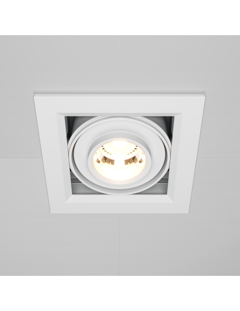 LED flush-mounted lamps - Maytoni Metal Modern Flush Mount LED 10W 750lm 3000K White DL093-01-10W3K-W. - product kolory-swiatla.pl 3