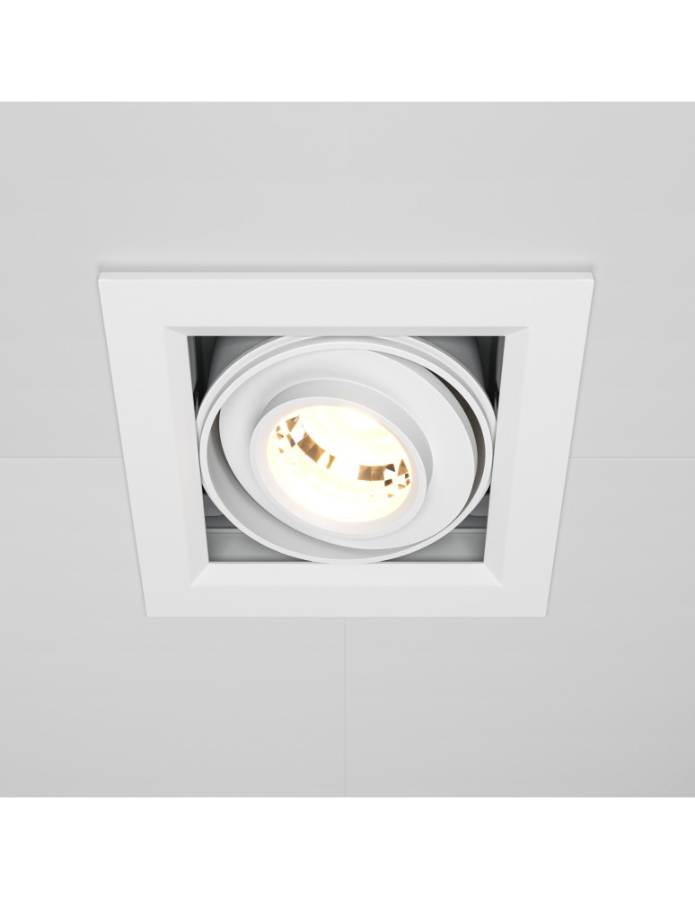 LED flush-mounted lamps - Maytoni Metal Modern Flush Mount LED 10W 750lm 3000K White DL093-01-10W3K-W. - product kolory-swiatla.pl 4